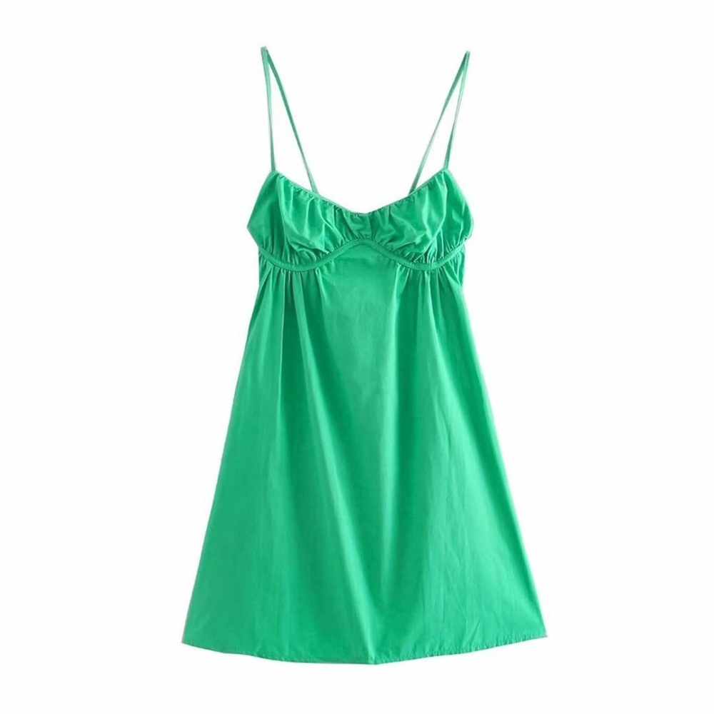 Zara Green Mini Dress